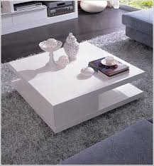 5114c Modern White Lacquer Coffee Table La Furniture Salontafel Meubels Voor Het Huis