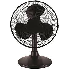 Mainstays 12 3 Speed Oscillating Table Fan Ft30 13pb Black Walmart Com In 2020 Personal Fan Fan Oscillating Fans