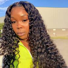 So i was pondering.in deep thought about this hair.this texture.this ombre. Deep Wave Wigs 6x6 Closure Wig Real Human Hair Lace Wigs Asteriahair