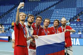 Daniil medvedev produced a brilliant display to beat world no. Russia Australia Serbia Britain Into Atp Cup Quarters