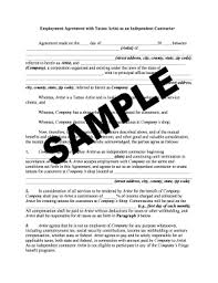 Sample Freelance Writing Contract Forms and Templates - Fillable ...