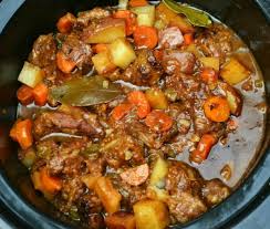 Best Ever Beef Stew Recipe Main Dishes With Beef Stew Meat All Purpose Flour Seasoning Salt Oliv Best Crockpot Beef Stew Beef Stew Recipe Beef Stew Crockpot