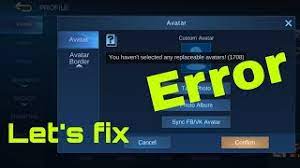 Saya sudah berusaha mereport customer service. How To Upload Profile Picture Avater Without Error Mobile Legend Part1 Youtube