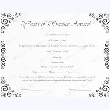 Service certificate template years of service certificate apache. Certificate For Years Of Service Template 6 Templates Example Templates Example