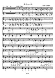 Suis Moi Partition Gratuite Partitions De Chansons Partitions Gratuites Chanson