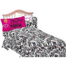 Monster high comforter set for girls make a fun christmas present they will appreciate everyday. Monster High Bedding Target