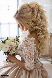 تسريحات شعر طويل لعروس 2018 ليالينا Hair Styles Wedding Hairstyles Wedding Hair Inspiration