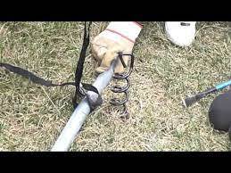 Store in a dry storage bin or wrap in a plastic tarp q. Trampoline Anchor Kit Install Youtube