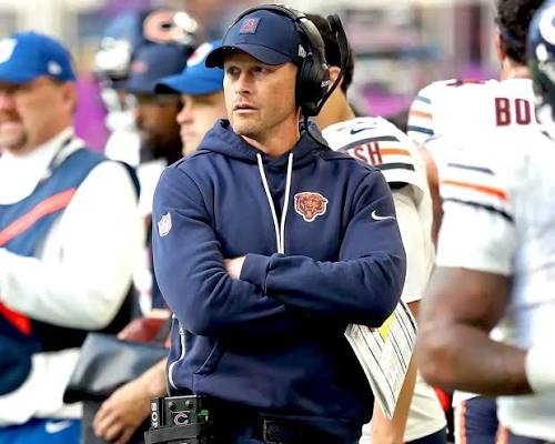 Ben Johnson did not grow up dreaming about becoming an NFL head coach, but  as he enters his second season in that role with the Bears, it's clear that  he's found his