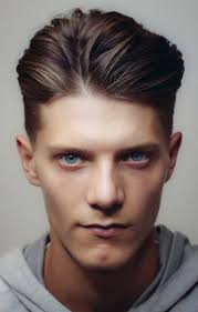 To style a chic pompadour you need long hair on top, that's why a long top short sides cut or a taper with elongated top section or even a fade with a longer top can. Chics Kind Mens Hairstyles Pompadour Haircuts For Men Fade Haircut