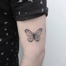 Fox & butterfly forearm piece by deborah genchi, founder and owner at debrart tattoos in bari, italy. Cute Geometric Butterfly Tattoo Tattoogrid Net