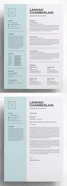 20 best simple clean resume templates
