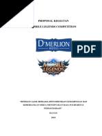 Contoh formulir pendaftaran mobile legend. Formulir Pendaftaran Tournamen Mobile Legend Pdf