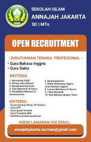 Check spelling or type a new query. Lowongan Kerja Guru Salafy Fotos Facebook