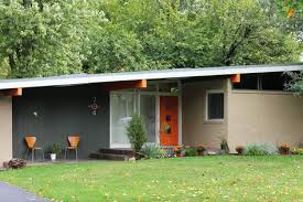 Mid century modern exterior paint. Pin On Extension
