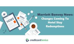Marriott Bonvoy News Changes Coming To Hotel Stay