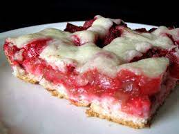 Rhubarb Delight Food Com Recipe Rhubarb Recipes Rhubarb Delight Recipe Dessert Recipes