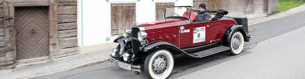 Es gibt sie noch, und wir befahren sie: Ennstal Classic Planai Classic Oldtimer Rallye News Planai Classic