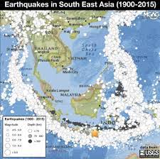 The ring of fire is a region around much of the rim of the pacific ocean where many volcanic eruptions and earthquakes occur. What Protects Malaysia From All These Earthquakes That Are Happening In Indonesia