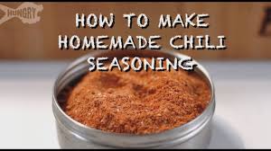 how to make homemade chili seasoning