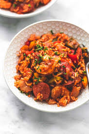Easy Chicken Sausage And Shrimp Sheet Pan Jambalaya Is A Tasty One Pan Recipe That Combines Everything You Love With Images Jambalaya Recipe Jambalaya Sheet Pan Recipes