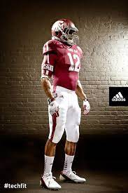 Adidas And Texas A M University Unveil New Techfit Uniforms College Football Uniforms Football Uniforms Sports Uniforms