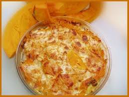 Recette De Gratin De Potimarron Pommes De Terre Et Jambon La Recette Facile Recette Recette Gratin Gratin Potimarron Recette
