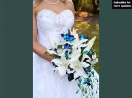 Wedding bouquets vickies flowers brighton colorado florist. Blue Orchids Bouquet Set Of Pictures Blue Orchids Bouquet Romance Youtube
