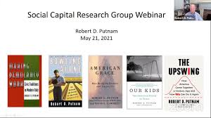 Are professional webinars listed on their learning center for social workers and other professionals. Free Webinar Prof Robert Putnam