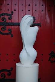 Hand Made Marble Mineral Stone Sculptures Of Females By Artist Jo Ansell Titled Savannah Female Torso Carv Stone Carving Stone Sculpture Abstract Sculpture