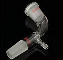 Parallel Joint Adapter 24/40 Glass 3-Way Adapter - Oblique UP Type Parallel  Joint Distillation Tube, Borosilicate Glass Glass Joint