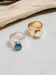 oval mood ring ムードリング ガラス玉 シルバー