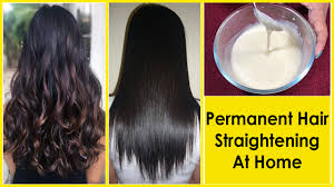 Let it boil on a low flame and then let it cool. Mind And Health Permanent Hair Straightening Naturally At Home