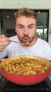 PRAWN AND CHORIZO RIGATONI