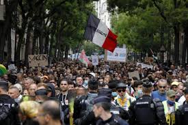 La symphonie des arts se déroulera du 1er au 4 juillet 2021 au jardin des deux rives de strasbourg. France Des Manifestants Denoncent La Dictature Sanitaire Le Matin