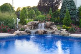 Pool Waterfalls Aquatic Artists Pool Waterfalls Nj Pa Ny De Md Pool Waterfall Pool Stone Pool