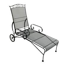Outdoor chaise lounge wrought iron. Wrought Iron Patio Chaise Lounge Off 58