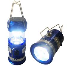Solar Powered Camping Lantern Solar Led Camp Light Handheld Flashlight Blue Walmart Com Walmart Com