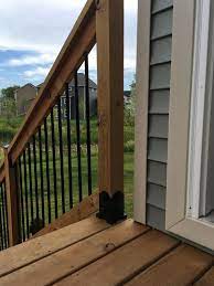 The rounded corners create a finished look that complements most any outdoor space. 4x4 Laredo Sunset Single Rail Saddle Ozco Building Products