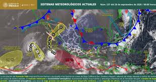 ¿Cómo afectará el temporal de lluvias y contrastes térmicos a México?
