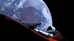 *ls up by 6.33 points* elon musk, about to tweet some weird shit: Falcon Heavy Tesla Gif Find Share On Giphy