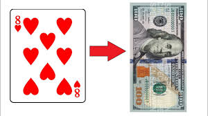 So, use this method at your own risk. Impossible Money Change Into Card Magic Tutorial Youtube