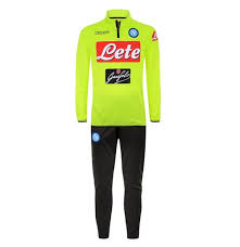 Kaufe Trainingsanzug Napoli 2018 2019 Presentation In Gelb