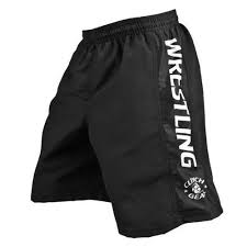 Clinch Gear Youth Wrestling Shorts Black