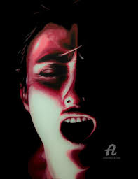 Clímax, Painting by Olivia Caballero González