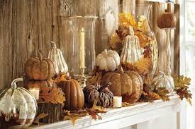 A blend of materials and textures, from newspaper to gilding, come together to create a comfortably aged aesthetic on this. 46 Great Thanksgiving Mantel Decorating Ideas Shelterness