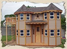 Castle Playhouse Plans Woodmanor Playhouses