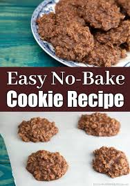 This Peanut Butter Chocolate No Bake Cookie Recipe Is A Childhood Favorite Of Mine These Easy No Bake Cookies Are Easy No Bake Cookies No Bake Cookies Recipes