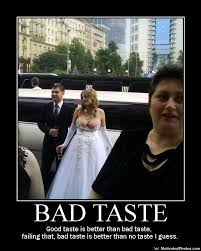 Bad Taste Wedding Dress