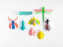 Diy Paper Bugs Hand Puppets By La Maison De Loulou Bug Crafts Puppets Diy Hand Puppets